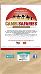 Mobile Screenshot of camelsafaries.com